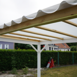 Installation de pergola en PVC Bois-d'Arcy